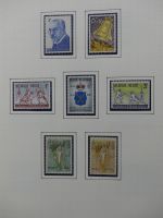 Belgien 1960-1974 postfrisch besammelt auf selbstgestalteten Seiten #LY825