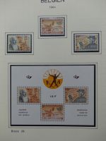 Belgien 1960-1974 postfrisch besammelt auf selbstgestalteten Seiten #LY825
