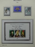 Belgien 1960-1974 postfrisch besammelt auf selbstgestalteten Seiten #LY825