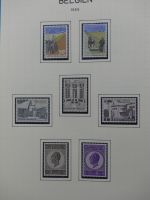 Belgien 1960-1974 postfrisch besammelt auf selbstgestalteten Seiten #LY825