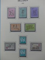Belgien 1960-1974 postfrisch besammelt auf selbstgestalteten Seiten #LY825