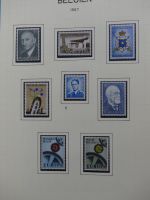 Belgien 1960-1974 postfrisch besammelt auf selbstgestalteten Seiten #LY825