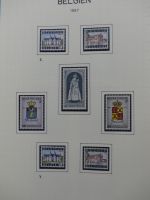 Belgien 1960-1974 postfrisch besammelt auf selbstgestalteten Seiten #LY825