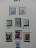 Belgien 1960-1974 postfrisch besammelt auf selbstgestalteten Seiten #LY825