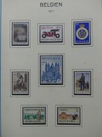 Belgien 1960-1974 postfrisch besammelt auf selbstgestalteten Seiten #LY825