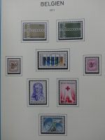 Belgien 1960-1974 postfrisch besammelt auf selbstgestalteten Seiten #LY825
