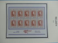 Belgien 1960-1974 postfrisch besammelt auf selbstgestalteten Seiten #LY825