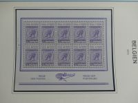 Belgien 1960-1974 postfrisch besammelt auf selbstgestalteten Seiten #LY825