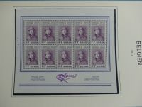 Belgien 1960-1974 postfrisch besammelt auf selbstgestalteten Seiten #LY825