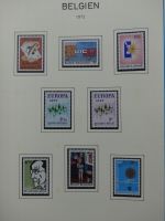 Belgien 1960-1974 postfrisch besammelt auf selbstgestalteten Seiten #LY825
