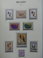 Belgien 1960-1974 postfrisch besammelt auf selbstgestalteten Seiten #LY825