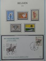 Belgien 1960-1974 postfrisch besammelt auf selbstgestalteten Seiten #LY825