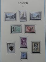 Belgien 1960-1974 postfrisch besammelt auf selbstgestalteten Seiten #LY825