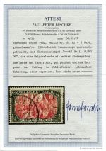 Deutsches Reich 81 Aa gestempelt Attest Jäschke BPP #NG528