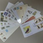 Motiv Eulen Lot von 50 Stück auf Brief oder Postkarte #IM882