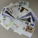 Motiv Eulen Lot von 50 Stück auf Brief oder Postkarte #IM881