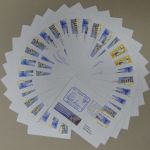 Motiv Schiffahrt Lot Schiffspoststempel auf Brief #IM886