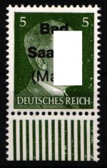 Nichtamtliche Ausgaben Bad Sarrow X postfrisch signiert Dr. Dub #NG636