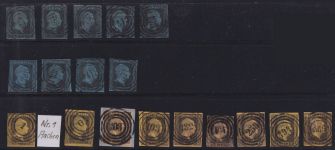 Preussen Lot mit sauberen Nummerstempeln postfrisch Attest Ströh BPP #NG779