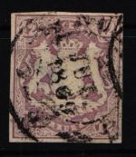 Bayern 18 gestempelt Mängel, geprüft Sem BPP #NJ047