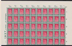 Luxemburg 303-308 postfrisch 100 Sätze im Bogenteil, 2.200,-€ KW #NJ454