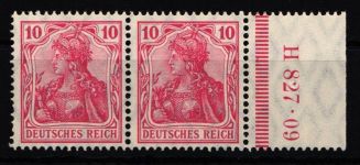 Deutsches Reich 86 I a HAN postfrisch H 827.09, geprüft Jäschke BPP #NJ922