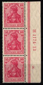 Deutsches Reich 86 I b HAN postfrisch H 1174.13, geprüft Zenker BPP #NJ923