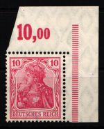 Deutsches Reich 86 I a P OR postfrisch Eckrand geprüft Oechsner BPP #NJ929