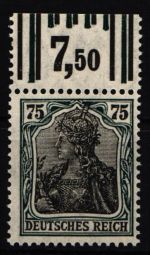 Deutsches Reich 104 c W OR postfrisch 1`4`1/2`3`2, geprüft Infla Berlin #NL022