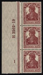 Deutsches Reich 103 c HAN postfrisch H 2502.19, Befund Weinbuch BPP #NL026