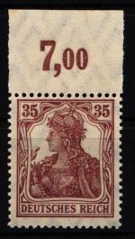 Deutsches Reich 103 c P OR postfrisch geprüft Oechsner BPP #NL027