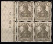 Deutsches Reich 102 HAN postfrisch H 4673.15 #NL031