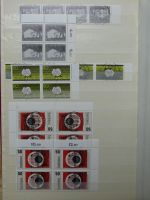 BRD Bund Lager Ecken und zentr. Vesandstellenstempel im Einsteck Album #LY968
