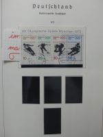 BRD Bund mit Anfängen gestempelt besammelt im Leuchtturm Binder #LY994