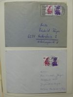 BRD Bund mit Anfängen gestempelt besammelt im Leuchtturm Binder #LY994