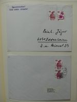 BRD Bund mit Anfängen gestempelt besammelt im Leuchtturm Binder #LY994