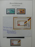 BRD Bund mit Anfängen gestempelt besammelt im Leuchtturm Binder #LY994
