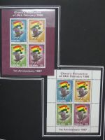 Ghana postfrisch besammelt in2 Borek Alben #LZ036
