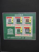 Ghana postfrisch besammelt in2 Borek Alben #LZ036