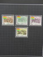 Ghana postfrisch besammelt in2 Borek Alben #LZ036
