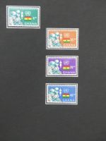 Ghana postfrisch besammelt in2 Borek Alben #LZ036
