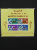 Ghana postfrisch besammelt in2 Borek Alben #LZ036