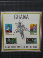 Ghana postfrisch besammelt in2 Borek Alben #LZ036