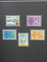 Ghana postfrisch besammelt in2 Borek Alben #LZ036