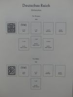 Deutschland vor und nach 1945 mit besserem Reich im Leuchtturm Album #LZ043