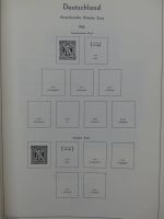 Deutschland vor und nach 1945 mit besserem Reich im Leuchtturm Album #LZ043