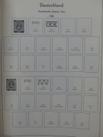 Deutschland vor und nach 1945 mit besserem Reich im Leuchtturm Album #LZ043