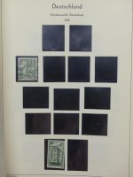 Deutschland vor und nach 1945 mit besserem Reich im Leuchtturm Album #LZ043