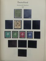 Deutschland vor und nach 1945 mit besserem Reich im Leuchtturm Album #LZ043