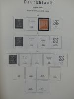 Deutschland vor und nach 1945 mit besserem Reich im Leuchtturm Album #LZ043